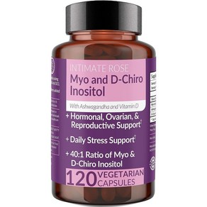 여성 우먼 Myo Inositol 미오이노시톨 미오 이노시톨 비타민D3 120캡슐 아슈와간, 1개, 120정