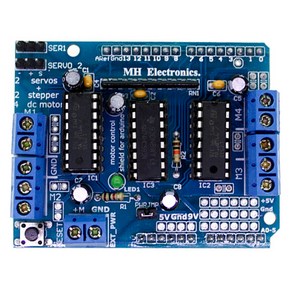 아두이노 모터 드라이버 쉴드 Arduino Motor Drive Shield L293D