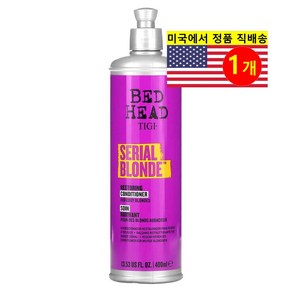 TIGI 손상된 금발 모발 관리용 시리얼 블론드 컨디셔너, 1개, 400ml