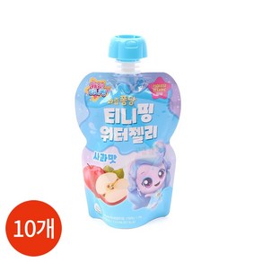 캐치티니핑 과즙퐁당 워터젤리 사과맛 110ml x 10개입, 110g, 10개