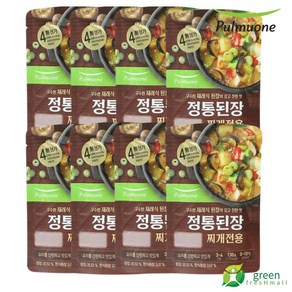 풀무원 정통된장찌개양념 130g (3~4인용), 8개