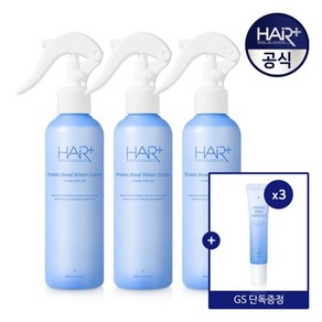 단백질본드 헤어 워터 에센스 200ml 3개(+앰플15ml 3개증정), 3개