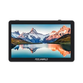 FEELWORLD 필월드 F6 Plus V2 플러스 4K 카메라 프리뷰 모니터 5.5인치 3D LUT 터치스크린, 1개