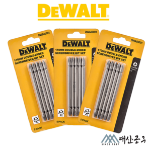 디월트 DWA00001 충전 임팩용 드라이버 비트날 110mm 양날 십자 빗트날, 토션비트45mm 10pcs DWA2SD45, [02] 양날 십자 토션 비트, 1개