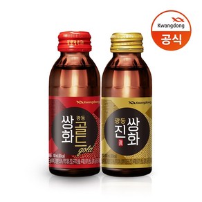 광동 쌍화골드 100ml 20병 + 광동 진쌍화 100ml 20병, 1개, 1개입