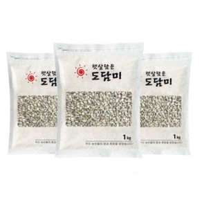 국산 겉보리쌀 3kg(1kgx3봉), 3개, 1kg