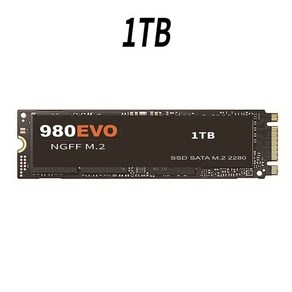 노트북 컴퓨터용 휴대용 NVMe SSD M2 NGFF 980 EVO 플러스 내장 솔리드 스테이트 드라이브 HDD 하드 디스크 970 PRO M.2 2TB 1TB, [01] 1TB NGFF, 01 980 NGFF  1TB