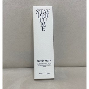 멈칫 스테이퍼퓸 너티머스크 퍼퓸, 80ml, 1개