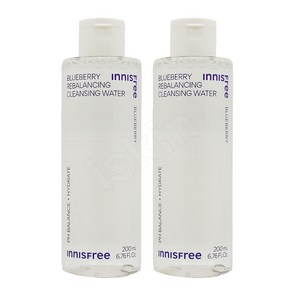 이니스프리 슈퍼푸드 블루베리 리밸런싱 클렌징 워터, 2개, 200ml