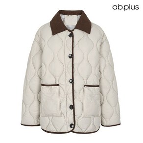 Ab.plus [ab.plus] 골덴 카라 디테일 퀼팅 점퍼 (LSZ1MU34A)767915