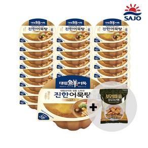 [DANA] 대림선 가쓰오어묵탕 360g x 24컵 / 찰보리건빵 1개 증정, 24개