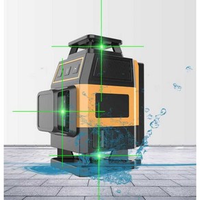 전자 레이저 레벨기 멀티 수평기 12라인 디지털 테스터기 수평 수직, 1개, 미니 12선 8000mAh 리튬 배터리