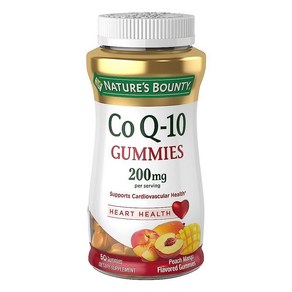 Natues Bounty 네이쳐스바운티 코큐텐 CoQ10 구미 200mg 60정, 1개