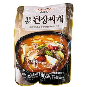 요리하다 차돌양지 된장찌개, 2개, 500g