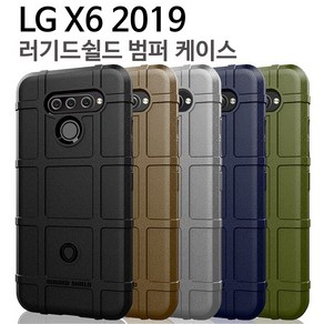 세상의모든제품 LG X6 2019 러기드 쉴드 아머 범퍼 케이스 휴대폰