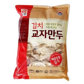 [푸른들마켓][오양] 김치교자만두1350g, 1개, 1.35kg