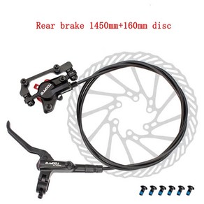 유압 디스크 브레이크 키트 마운틴 풀링 브레이크용 오일 자전거, [05] Rea, 5) Left Rea-160mm