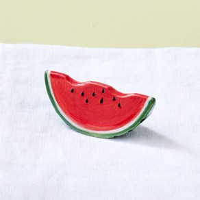 [모던하우스 인천점] 레몬코스타 수저받침 수박 -[CA3325075], 1개, 이미지참조
