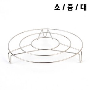 상세정보참조 스틸재질 주방냄비 받침대, 1개