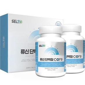 류신 단백질 타블렛 정 알약 산양유 유청 단백 분말 L-로이신 식약처 HACCP 인증, 2개, 90정, 90정