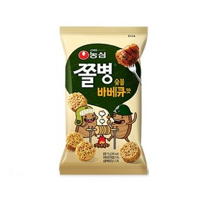 농심 쫄병 숯불바베큐맛 82gx20봉/라면스낵/무배