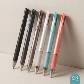 파이롯트 쥬스업 3색 0.4mm 볼펜 무료 레이저 각인, 1개, 미드나잇