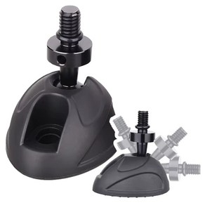 INNOREL 이노엘 범용 삼각대 발 패드 RP60 미끄럼 방지 직경 60mm 삼각대 모노포드 고무 발 3/8 인치 나사 뛰어난 안정성 및 유연성