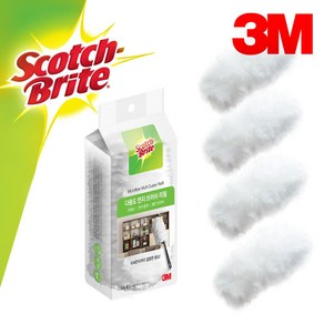 3M950 다용도 가정용 먼지브러시 리필4입, 쿠팡이것저것 본상품선택, 4개