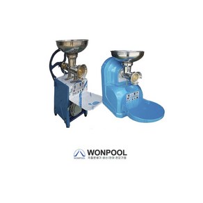 원뿔 양념분쇄기 야채 마늘 고추 김장 메주콩 업소용 영업용 분쇄기, WP-500A(1/2HP)