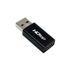 HDTOP 5Gbps IC칩 USB3.0 C to A 젠더 HT-3C014, 혼합색상, 1개