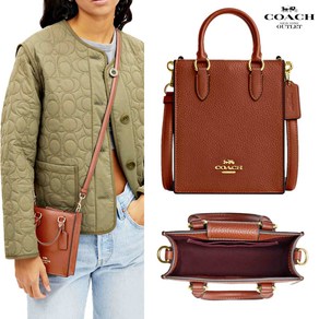 코치 노스사우스 미니 레더 토트 CK170 Noth South Mini Tote [미국LA]