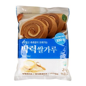 새롬 가루미 박력 쌀가루 3kg, 1개