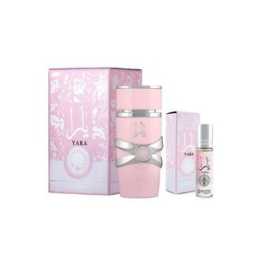 라파타 Lattafa Yaa EDP 3.4 Fl Oz + Yaa Pefume Oil 0.34 Fl Oz Bundle, 1개