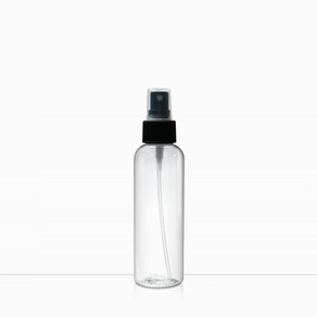 새로핸즈 스프레이 공병 투명용기 블랙캡 100ml, 단품, 1개