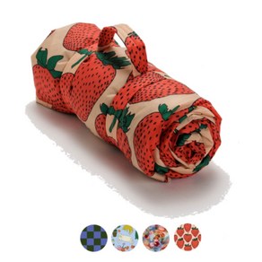 [BAGGU Puffy Picnic Blanket] 바쿠 퍼피 피크닉 나들이 블랭킷 돗자리 담요 4종, 1. CHECK