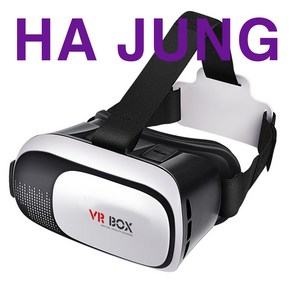 하정 v box VR기기 3D 가상현실 헤드기어 웨어러블 디바이스, 1개