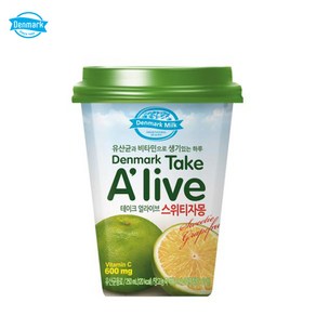 덴마크 테이크 얼라이브 스위티자몽, 250ml, 12개