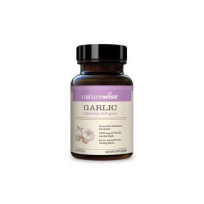 NatueWise Galic Odoless 네이처와이즈 갈릭 1500mg 60소프트젤, 2개, 60정