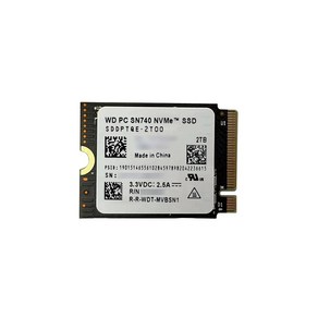 2230 SSD 스팀덱 SSD 교체 호환 SN740 M2 NVME, 2TB