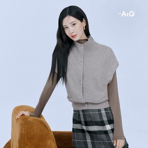 더엣지 [2만원인하] 라쿤울 블렌디드 가디건 베스트 1종 689388