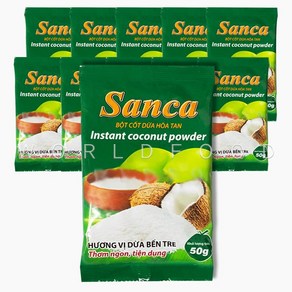 베트남 산카 코코넛파우더 SANCA BOT COT DUA Coconut powder 10개입