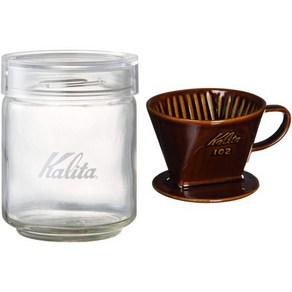 Kalita 칼리타 캐니스터 올 투명 보틀 250 25.5플로즈 (750ml) (커피 원두