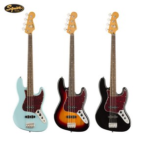 스콰이어 베이스기타 CLASSIC VIBE 60S JAZZ BASS 헤드폰앰프, 3-COLOR SUNBURST, 1개