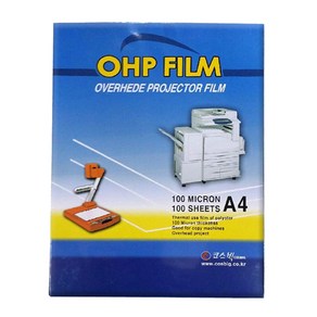 코스빅 OHP A4 100매 Box포장, OHP(A4)