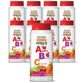 파스퇴르 100%유기농 야채농장 ABC주스190ml (냉장보관), 190ml, 27개