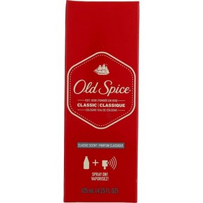 일본직발송 6. 올드 스파이스 콜론 오리지널 125ML OLD SPICE COLOGNE CLASSIC - 4.25 OZ B01C4VWZSW, One Size, 1개