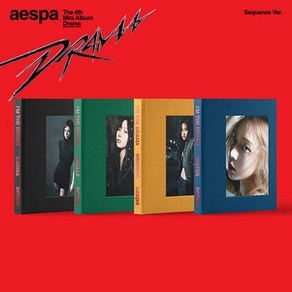 개봉앨범 포토카드 없음 I 에스파 (aespa) - 미니4집 Dama (Sequence Ve.) 4종 세트