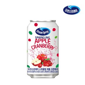 오션스프레이 스파클링 애플 크레랜베리 345ml, 24개