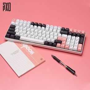 GMK 올리비아 키캡 PBT 체리 5면 염료승화 (129키)