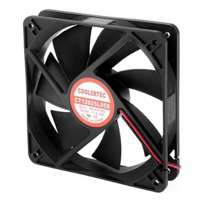 [쿨러텍] CT-12025L05B-2P (5V) [시스템쿨러/120mm] Ball, 상세페이지 참조, 1개